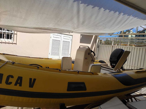 Bote Zefir 420 Ano 2001 Mercury 50hp 2005 Virtua Nautica
