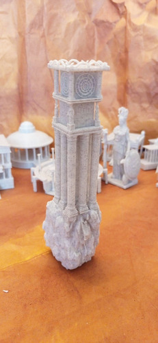 Imagen 3 de 4 de Saint Seiya Torre Del Reloj Santuario Caballeros Del Zodiaco