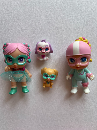 Muñeca Super Cute Mini Bolsa Habitación Gabi Y Regis (Usado)