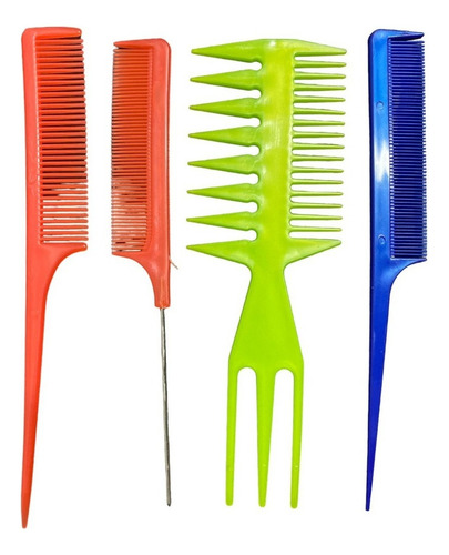 Set De Peines Peluquería Profesional 10/unidades Set
