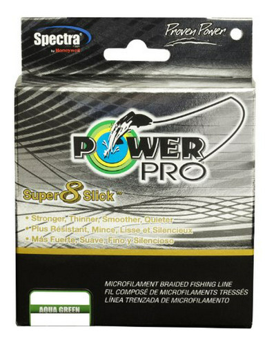 Línea Powerpro Super 8 Slick 150 Yardas