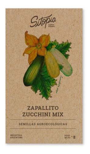 Semillas De Zucchini Mix Sitopia