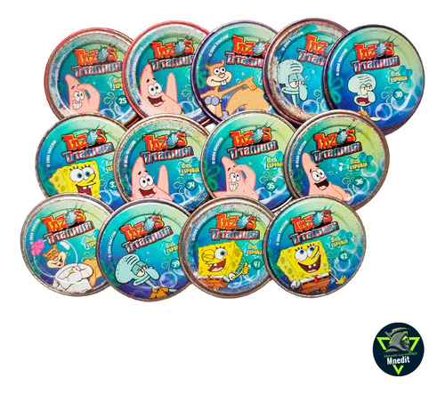 Tazo Bob Esponja Elma Chips Original - 15 Unidades