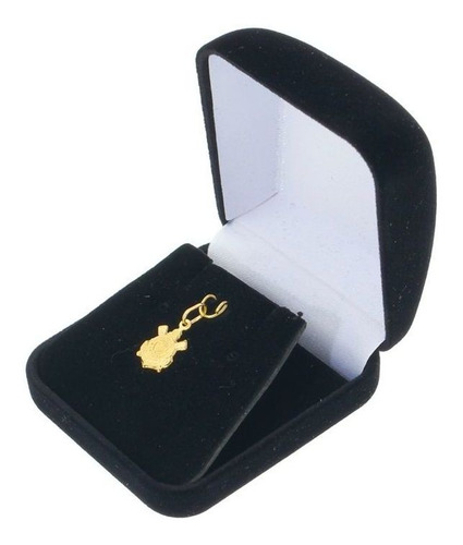 Imagem 3 de 4 de Pingente Símbolo Do Corinthians Ouro 18k Stargold Jóias