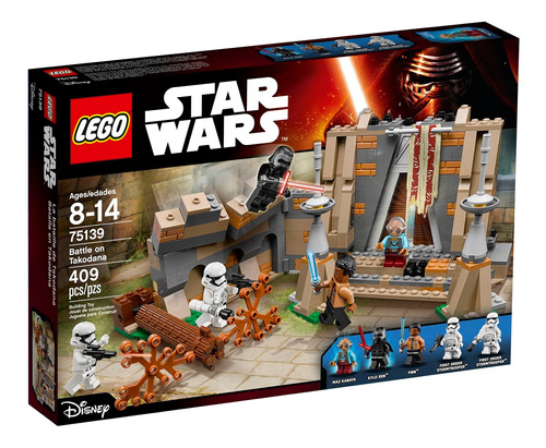 Lego Star Wars Combate No Castelo Maz Com 409 Peças 75139