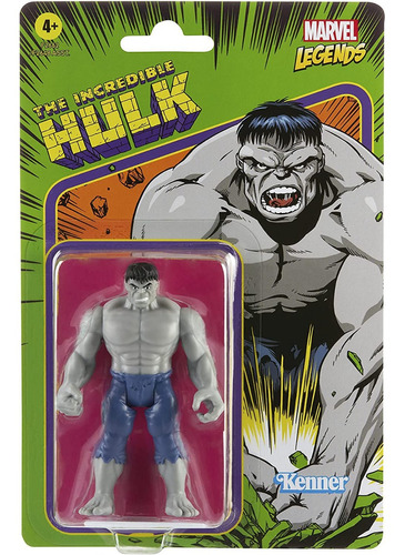 Marvel Hasbro Legends Series Figura De Grey Hulk Coleccion 