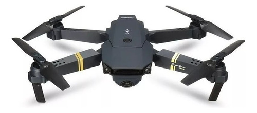 Drone FQ777 FQ35 com câmera HD preto 1 bateria