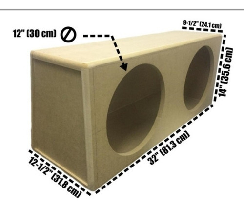 Imagen 4 de 5 de Cajon Para Bajos De 10 Fabricado En Mdf 15mm