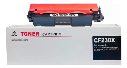 Tóner 30x Cf230x Nuevo Genérico Para M203/227/230