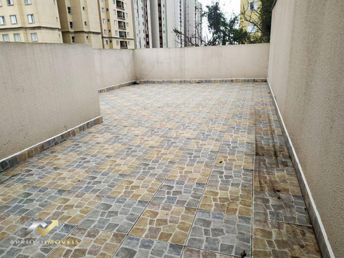 Cobertura Com 2 Dormitórios, 100 M² - Venda Por R$ 300.000,00 Ou Aluguel Por R$ 1.650,00/mês - Vila Leopoldina - Santo André/sp - Co0736
