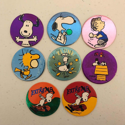 Coleção Tazos Snoopy