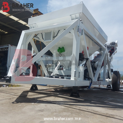Imagen 1 de 10 de Dosificadora De Concreto, Planta Móvil Banda Plegable Minera