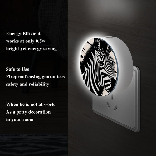 Luces Led Nocturnas Enchufables A La Pared, Paquete De 2, Re