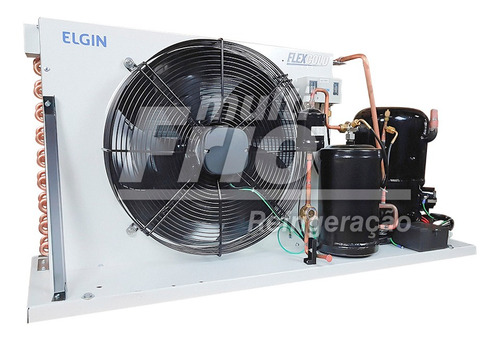 Unidade Condensadora 3,5hp Elgin Slm 2350 Trifásico R22 380v