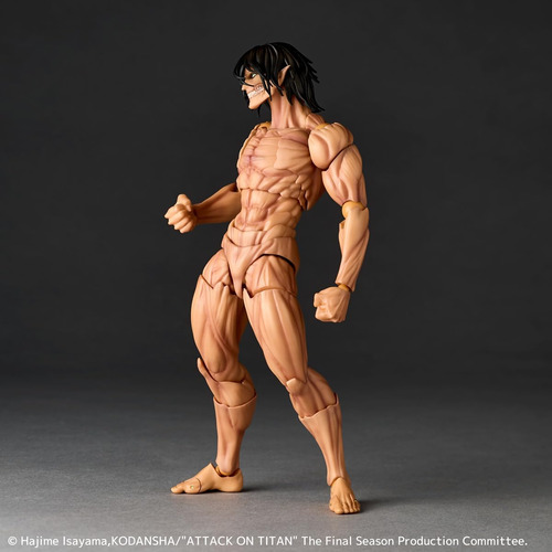 Attack Titan Eren Yeager Attack On Titan Revoltech Regular
