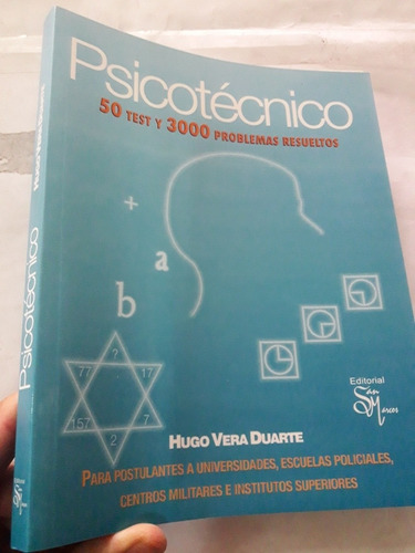 Libro De Psicotecnico 50 Test Y 3000 Problemas Resueltos