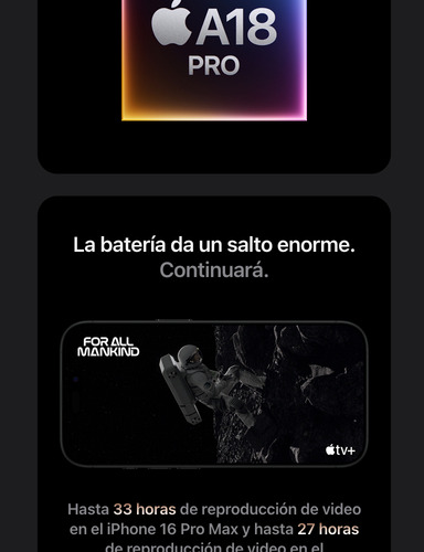 Apple iPhone 16 Pro (128 GB) - Titanio del desierto - Excelente (Reacondicionado)