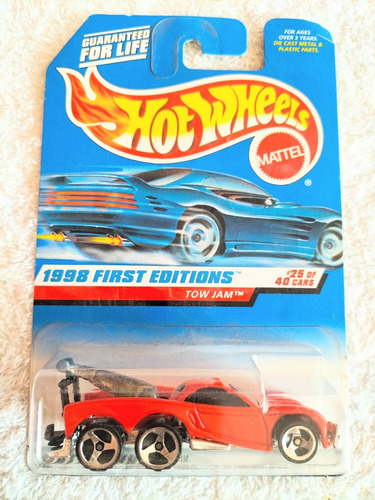 Grua Tow Jam, Hot Wheels, Mattel, 1997, Malaysia, A776