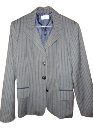 Chaqueta-blazer Gris (retira En El Cordón)