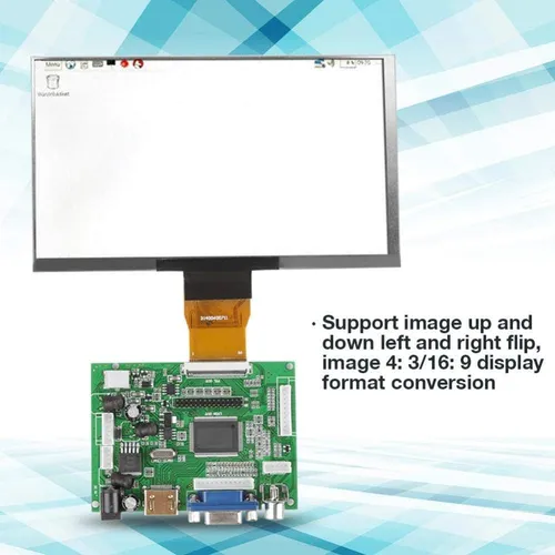 Hilitand 7 Tft Lcd Pantalla Vga Monitor Monitor Kit 1024x600