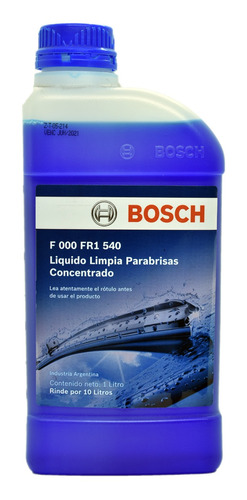 Liquido Limpia Parabrisas Bosch X 1 Litro Original