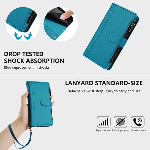 Funda Tipo Cartera Multifuncional De La Serie Umidigi Con Puntales Ajustables Y Correa De Muñeca Desmontable, Ranuras Para Tarjetas