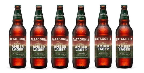 Cerveza Patagonia Amber Lager Pack X 6 X 730ml. - Envíos