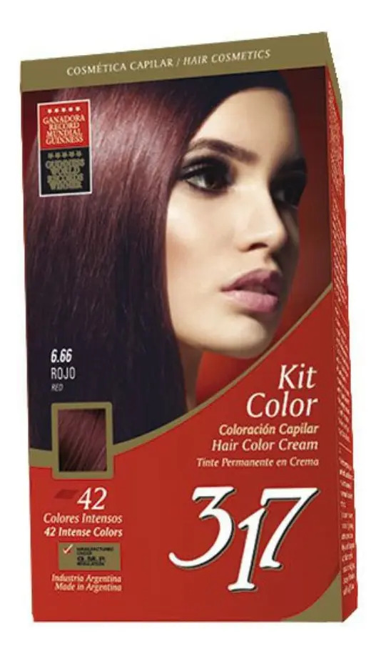 Tintura 317 Nº 6.66 Rojo