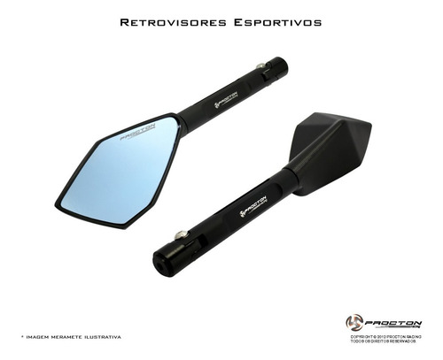 Retrovisor Procton Racing - Yamaha Xj6 Xj6n N