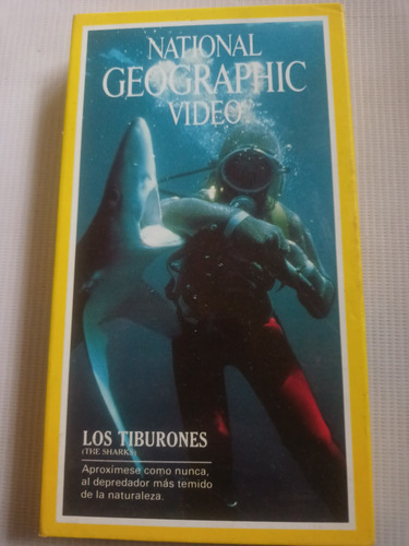 Los Tiburones Vhs National Geographic Natgeo