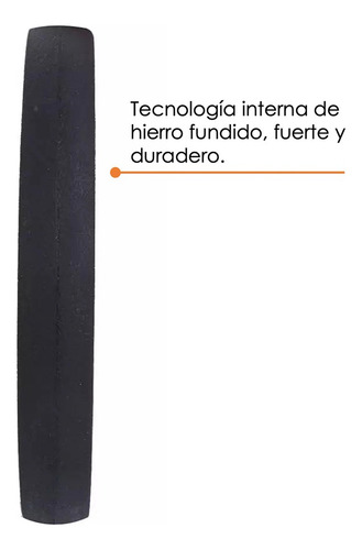 Disco para pesas HVsport HV-RP01 de 20kg de hierro fundido tipo olimpicos color negro pack x 2 unidades