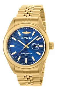 Relógio De Pulso Invicta Aviator Men 43mm Modelo 38412