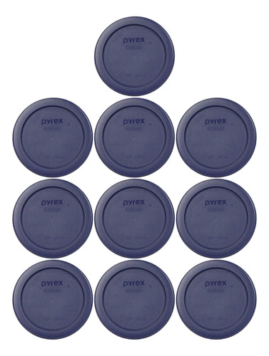 Pyrex Taza Azul Oscuro Tapa Almacenamiento Para Cuenco