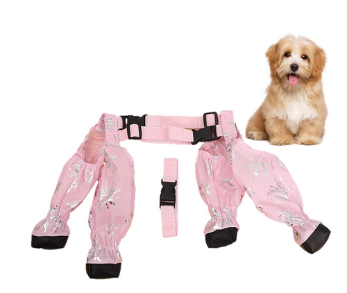 Polainas De La Bota Del Perro Polainas Del Perro Con Las Bot