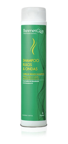 Bonmetique Shampoo Rulos & Ondas 350ml - Macadamia - Vegano