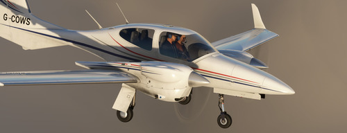 Aeronave Diamond Da42 Msfs 2020