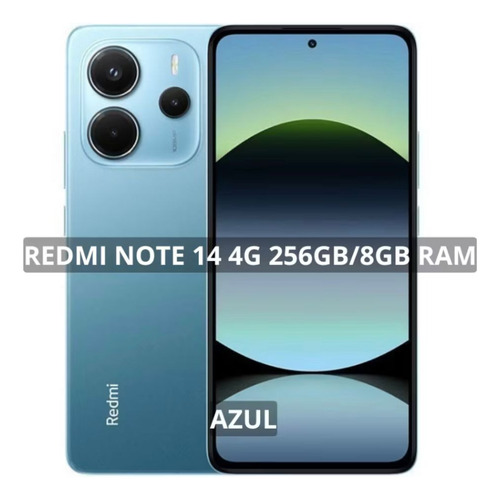 Celular Xiaomi Redmi Note 14 Dual Sim 256gb 8gb Ram