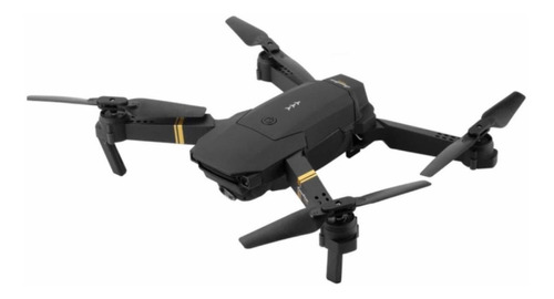 Drone Eachine E58 com câmera SD preto 2.4GHz 1 bateria