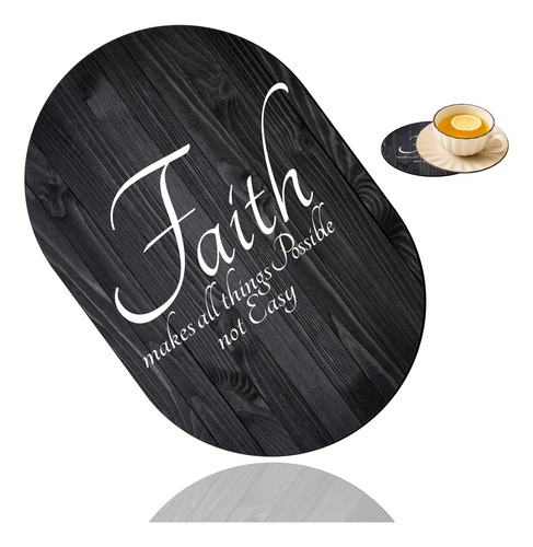 Faith Makes All Things Possible No Es Facil Combinacion D...