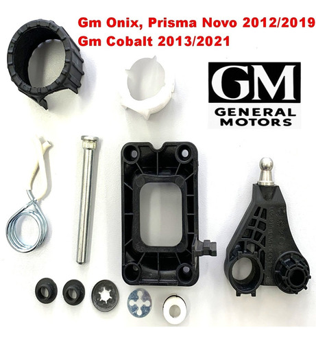 Kit Reparo Alavanca Câmbio Gm Onix Prisma Novo 13/22 Cobalt