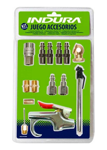 Indura Juego Accesorios (14 Pcs)