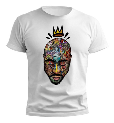 Remera Tupac Multicolor Hip Hop Diseño Exclusivo Hombre