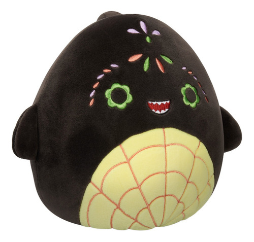 Peluche Oceana Tiburon Día De Muertos Squishmallows 15cm Negro