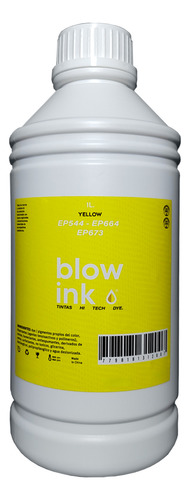 Botella De Tinta Alternativa T664 T673 L210 L365 Xp211 1lt Tinta Amarillo