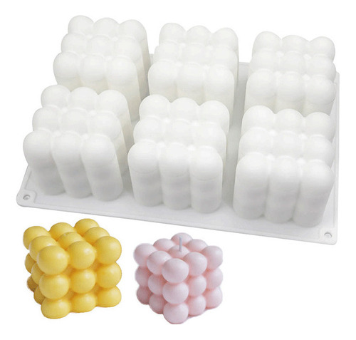 Moldes De Silicona Reutilizables Para Velas Y Pasteles