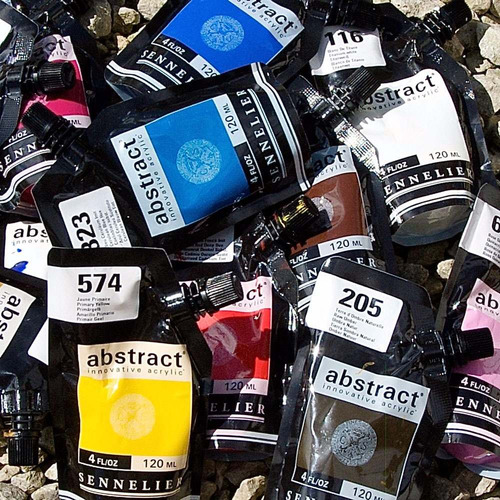 Imagen 6 de 10 de Acrilico Abstract Sennelier 120 Ml