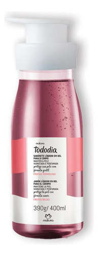 Jabón Líquido Corporal Tododia Frutas Rojas 400ml