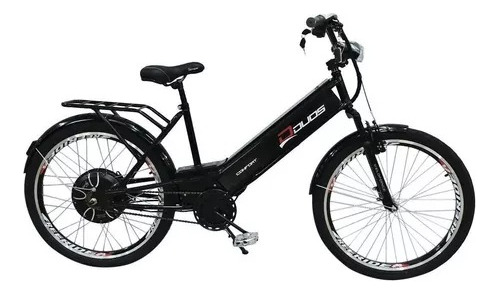 Bicicleta Elétrica Confort Duos 800w Bateria Chumbo