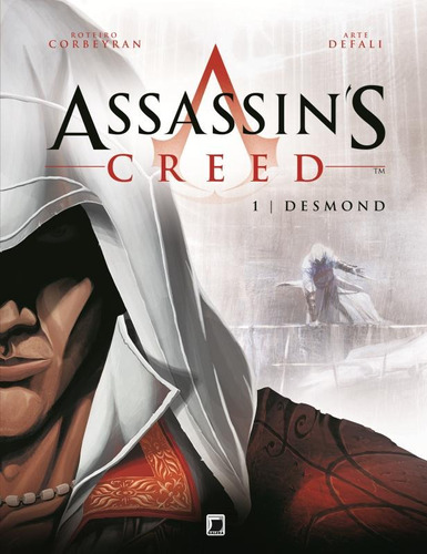 Assassin's Creed HQ: Desmond (Vol. 1), de Defali, Djilalli. Série Assassin's Creed HQ (1), vol. 1. Editora Record Ltda., capa dura em português, 2013