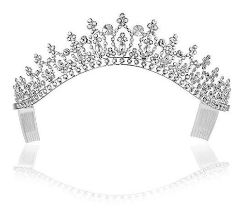 Diademas - Desfile De Bodas Nupcial Princesa Tiara Crown - C